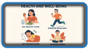 What strategies do you use to maintain your health and well-being?
