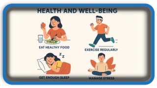 What strategies do you use to maintain your health and well-being?