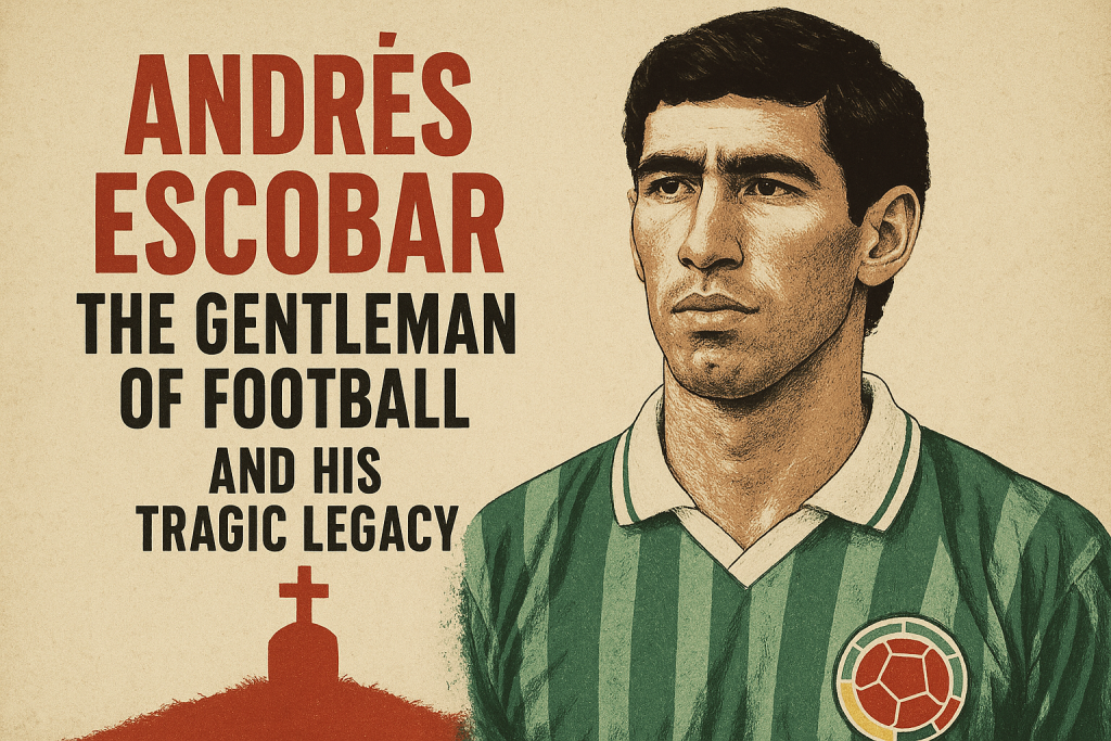 Andrés Escobar The Gentleman of Football and His Tragic Legacy