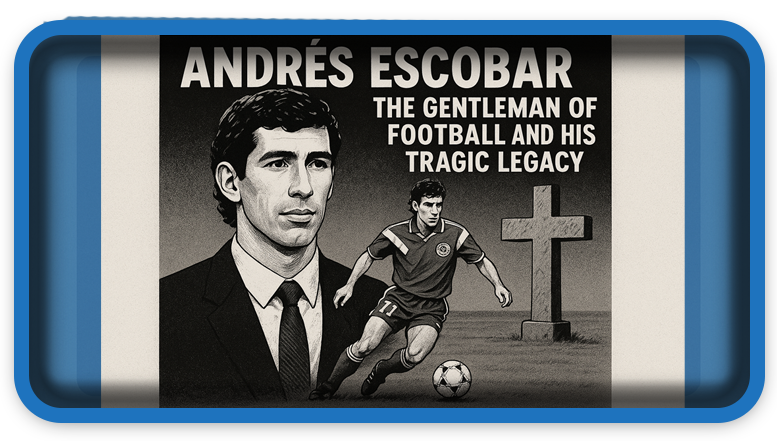 Andrés Escobar The Gentleman of Football and His Tragic Legacy