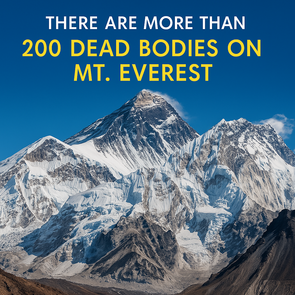 Dead Bodies on Mount Everest 