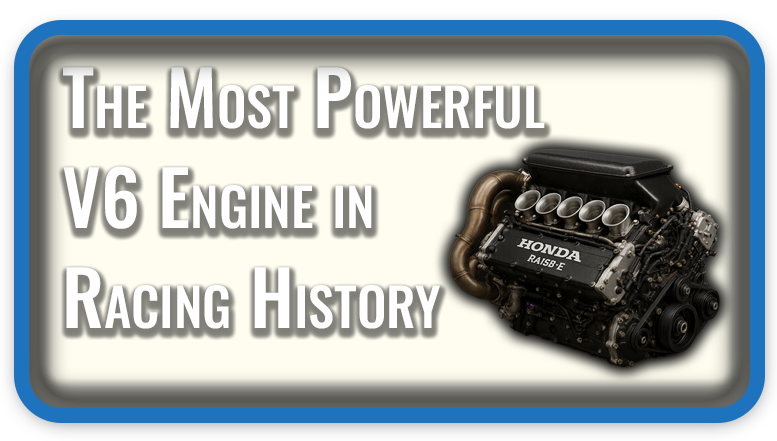 Discover the most powerful V6 Engine in Racing History