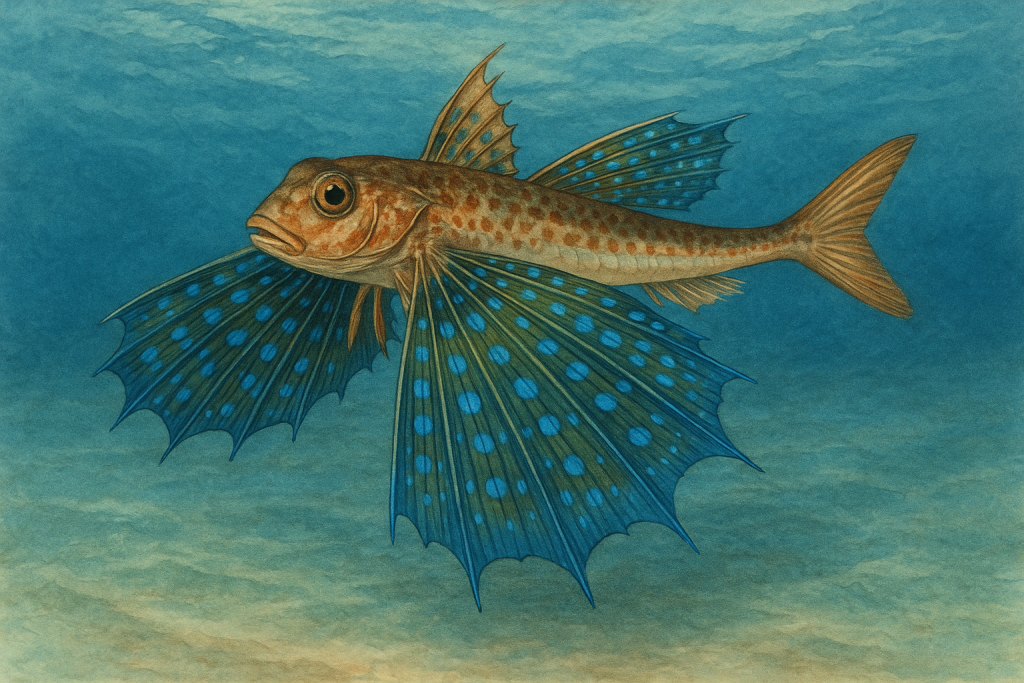 Flying Gurnard The Winged Fish of the Ocean