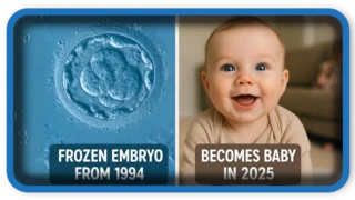 Frozen Embryo from 1994 Becomes Baby in 2025