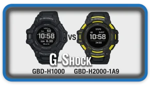 G-Shock GBD-H1000 vs GBD-H2000