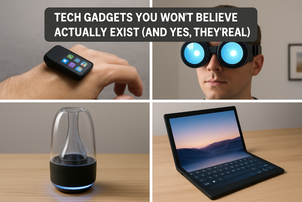 Tech Gadgets You Won’t Believe Actually Exist