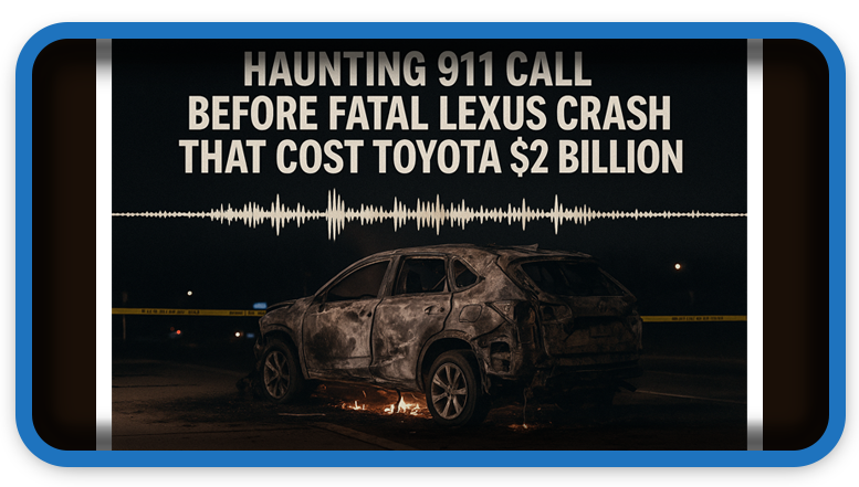 Haunting 911 Call Before Fatal Crash That Cost Toyota $2 Billion