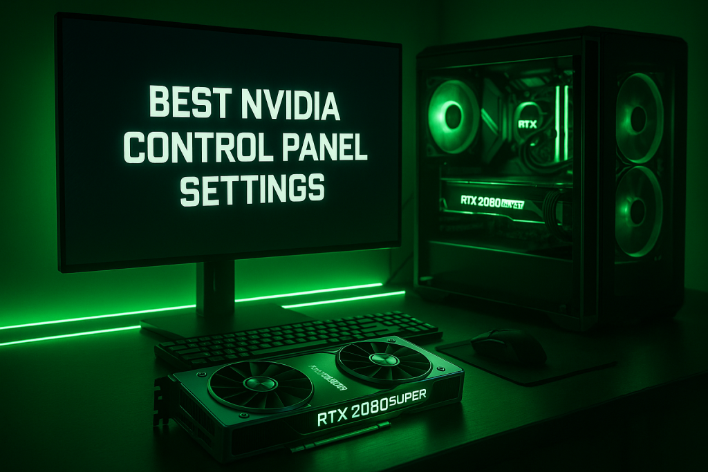 How To Make Best Settings Nvidia Control Panel RTX 2080 Super