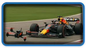 How To Race Fastest Camera Drone Vs F1 Car Max Verstappen