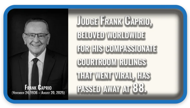 Judge Frank Caprio Dies at 88