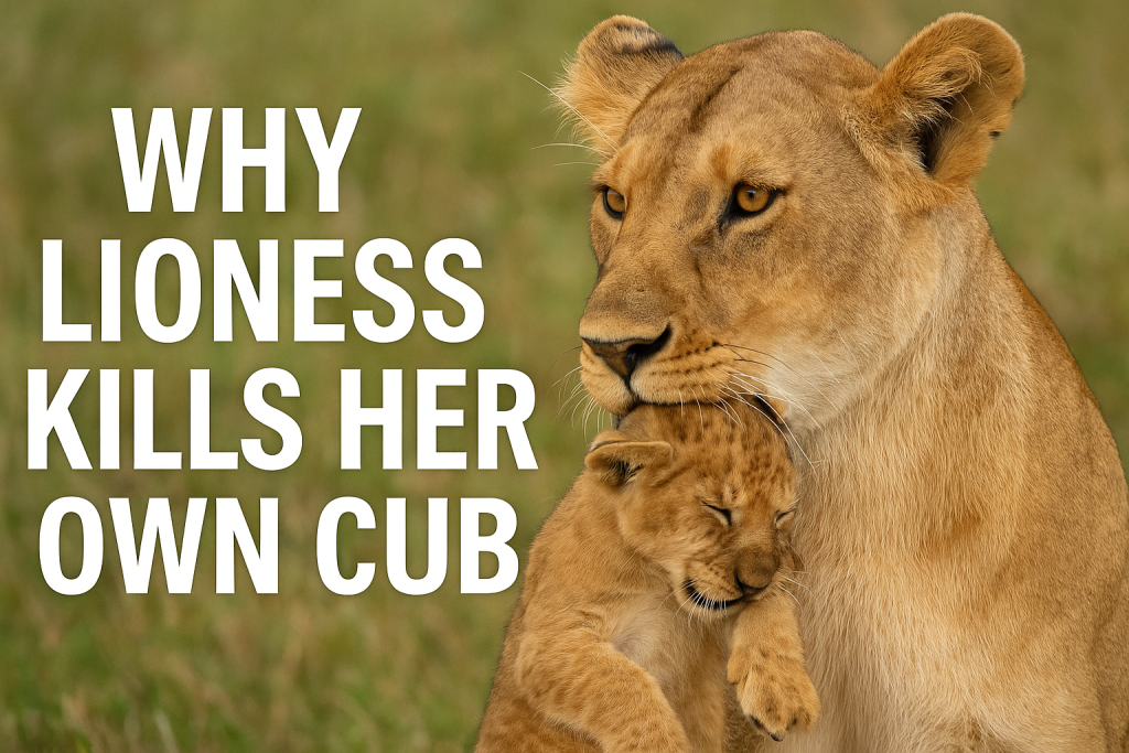 Lioness Bites Her Cub’s Head Off Why It Happens
