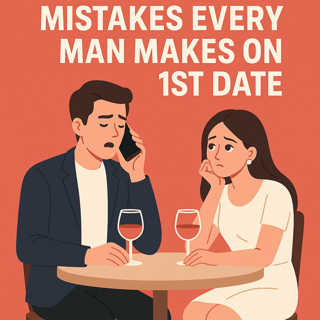 Mistakes EVERY Man Makes on 1st Date