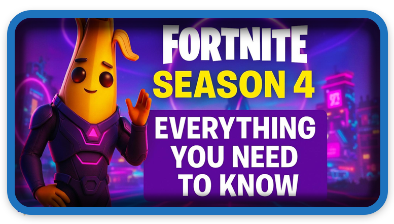 NEW FORTNITE SEASON 4 Everything You Need to Know