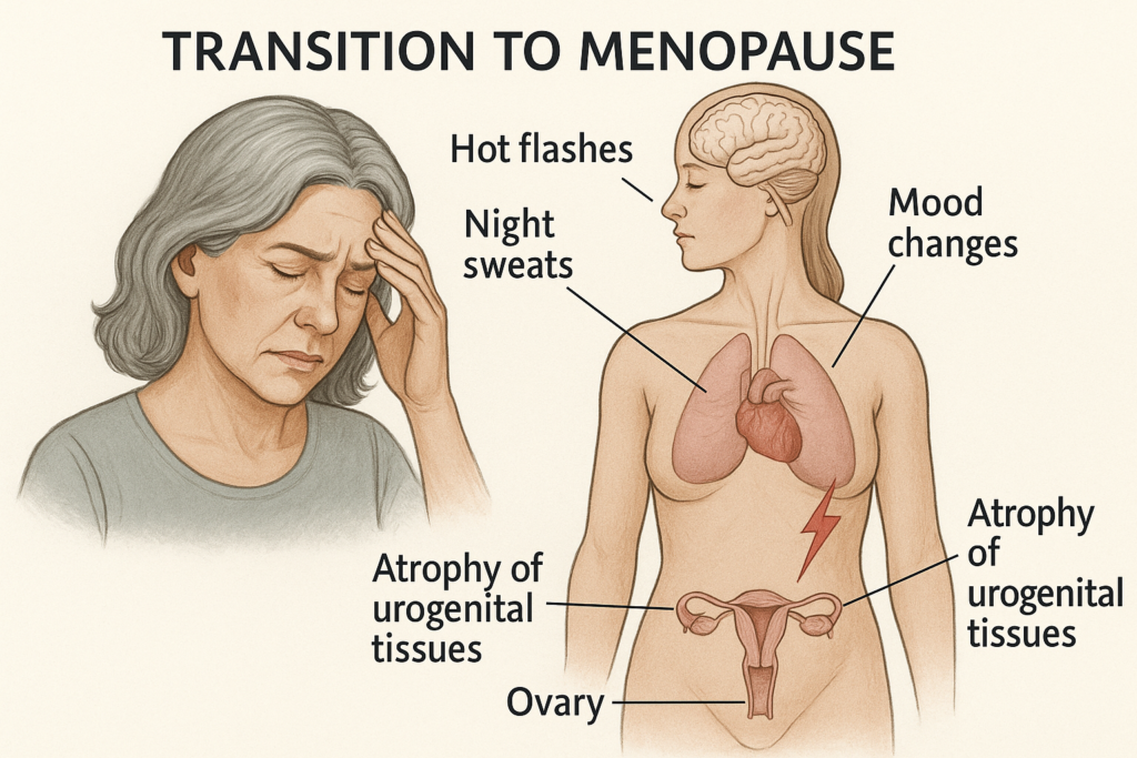 Transition to Menopause, and the Changes in the Female Body