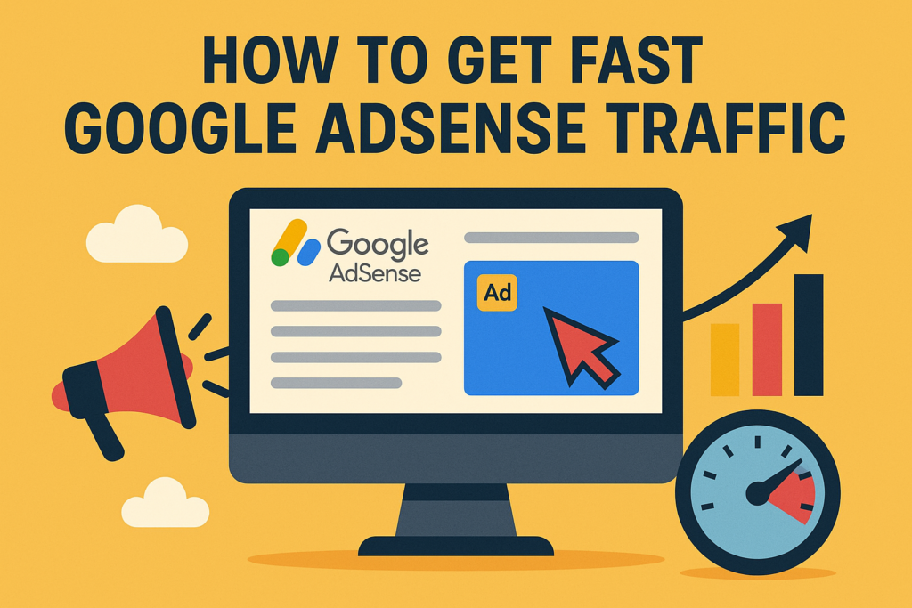 How to Get Fast Google AdSense Traffic