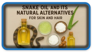 Snake Oil and Its Natural Alternatives for Skin and Hair