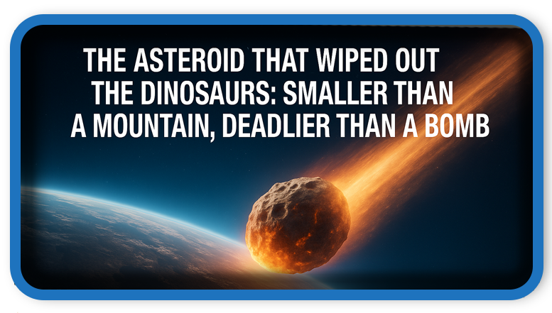 The Asteroid That Wiped Out the Dinosaurs