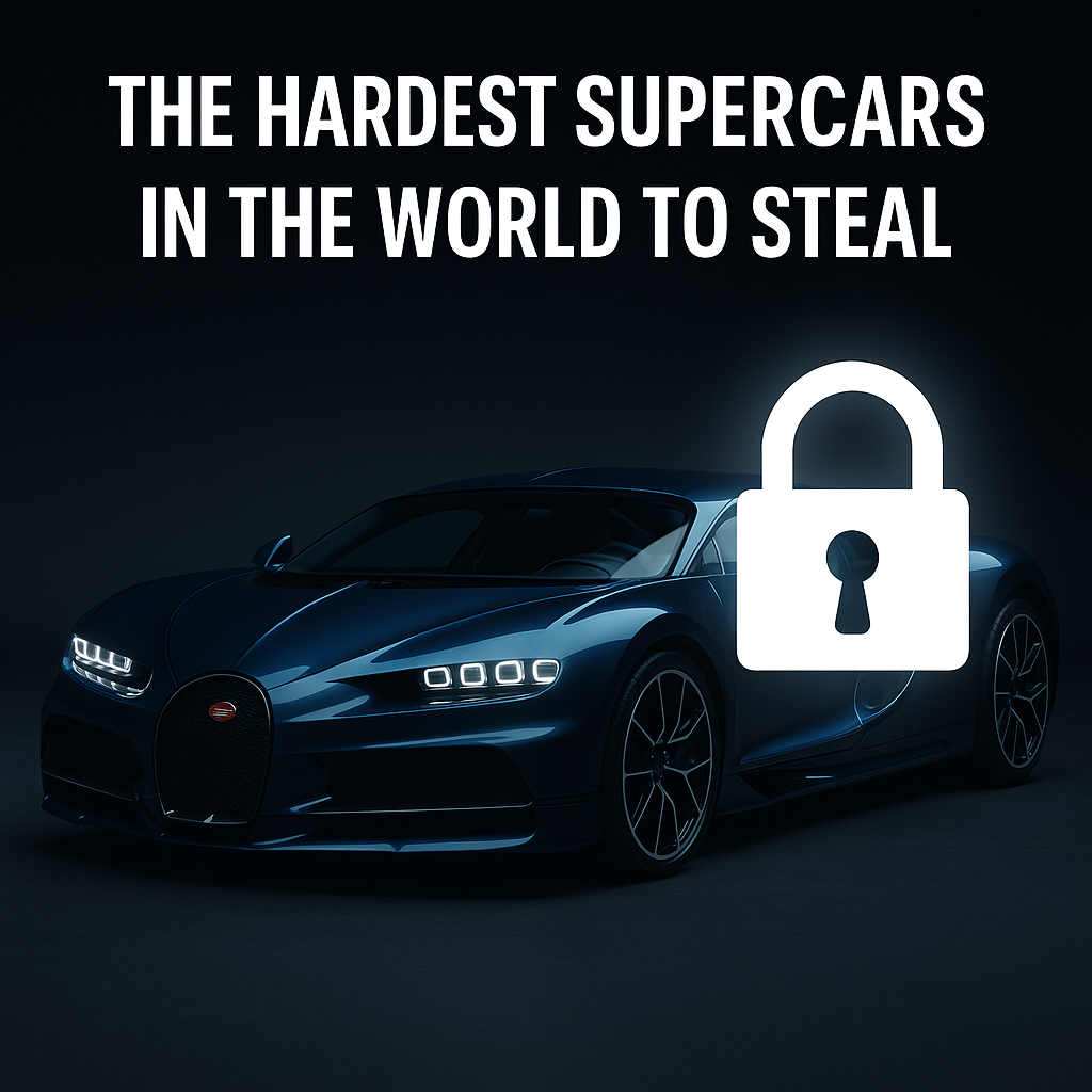 The Hardest Supercars in the World to Steal Ultimate Guide