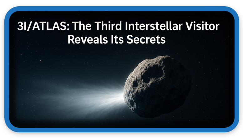The Third Interstellar Visitor Reveals Its Secrets