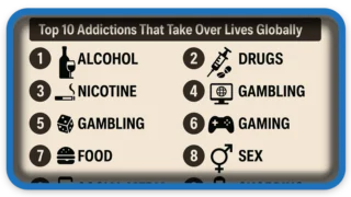 Top 10 Addictions That Take Over Lives Globally