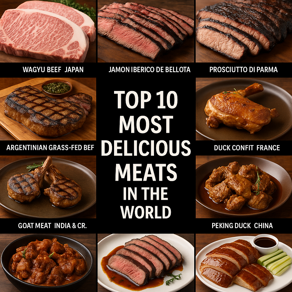 Top 10 Most Delicious Meats in the World