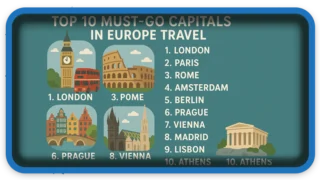 Top 10 Must-Go Capitals in Europe Travel