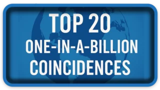 Top 20 One-in-a-Billion Coincidences That Will Blow Your Mind