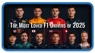 Top Most Loved F1 Drivers of 2025