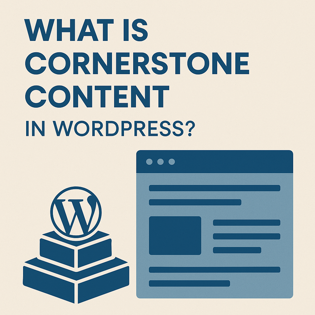 What Is Cornerstone Content in WordPress