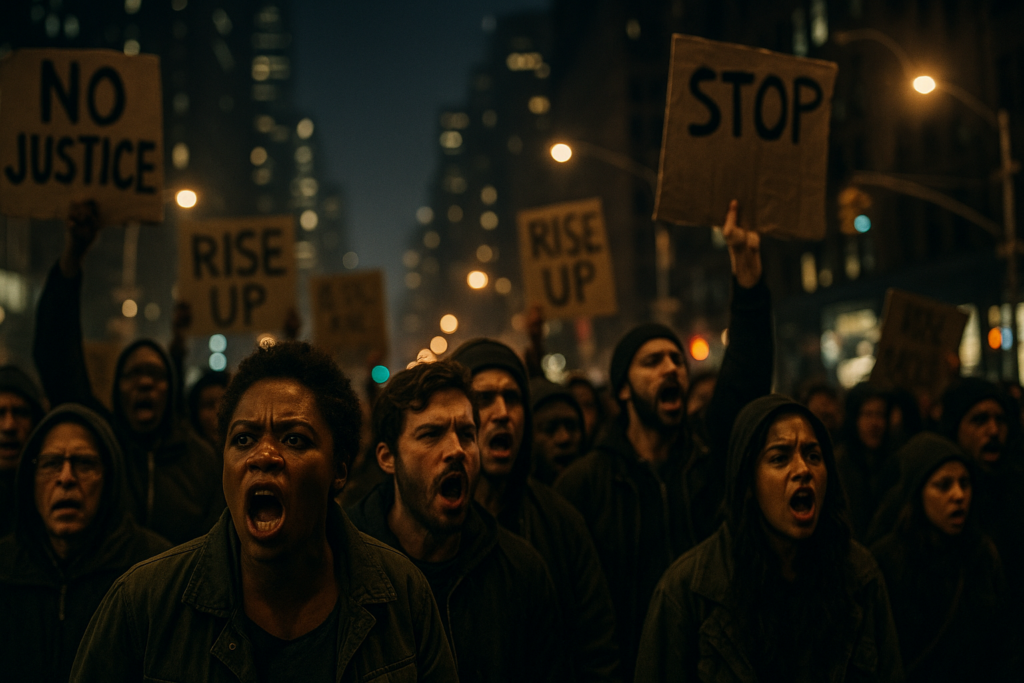 BLM Protesters in NYC Target Charlie Kirk With Hostile Chants