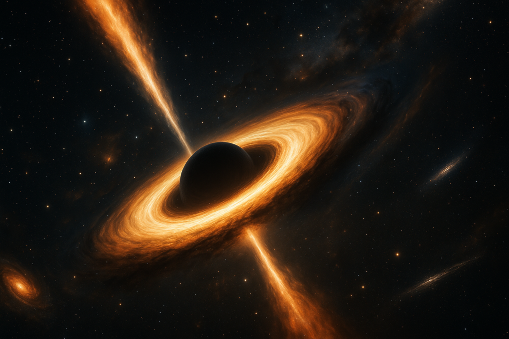 Black Hole Known as the Galaxy Eater