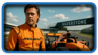 Brad Pitt Drives An F1 Car For The First Time | Full Day With McLaren