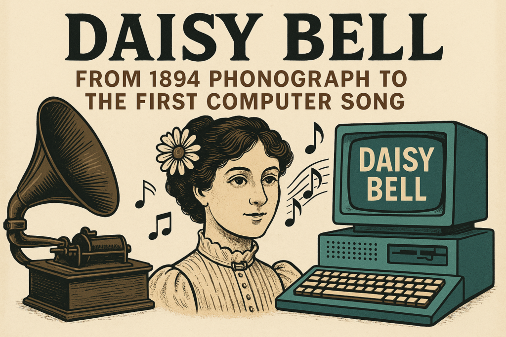 Daisy Bell – From 1894 Phonograph to the First Computer Song