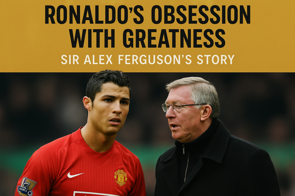 Ronaldo’s Obsession With Greatness Sir Alex Ferguson’s Story