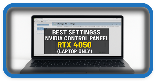 How To Make Best Settings Control Panel RTX 4050