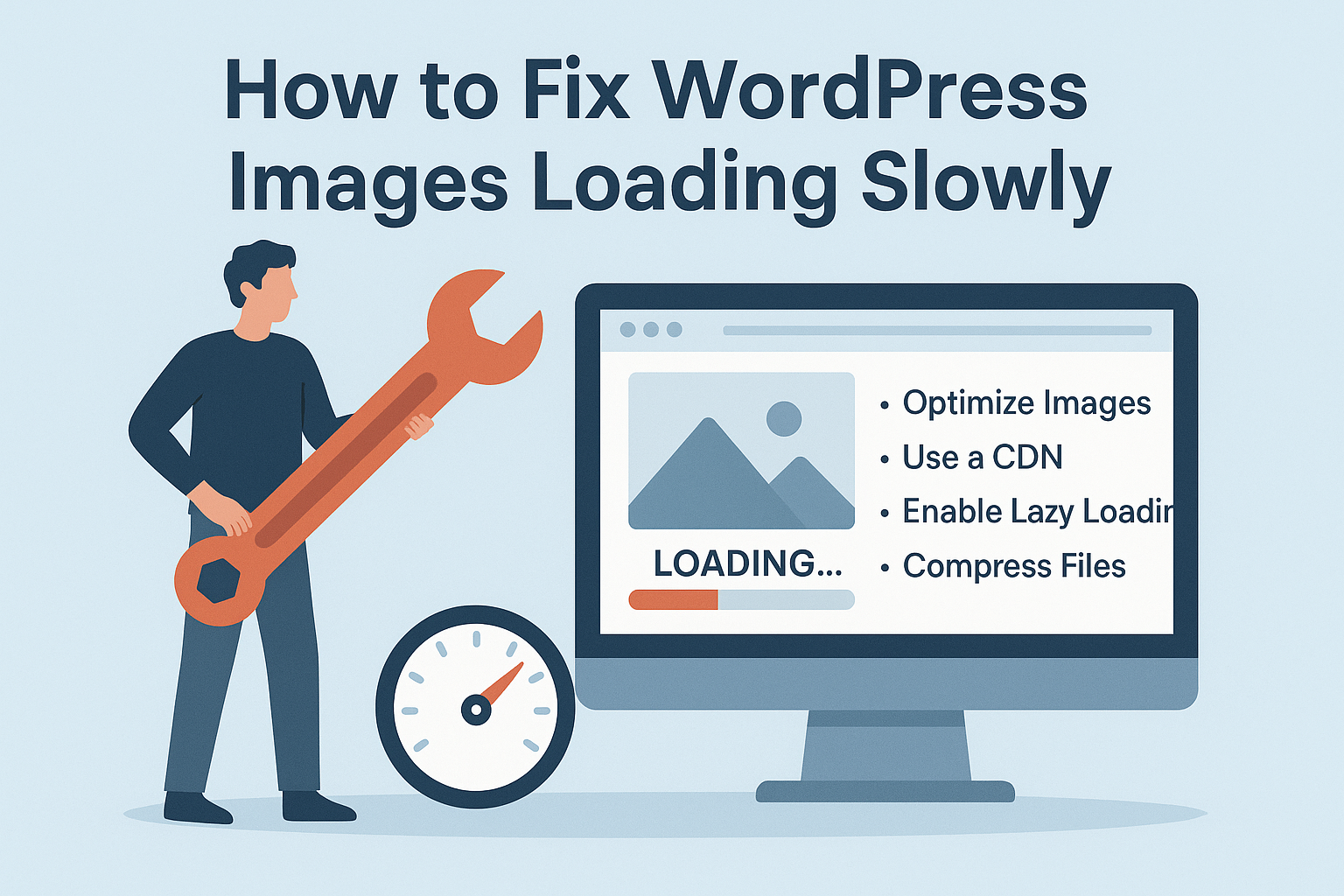 How to Fix WordPress Images Loading Slowly