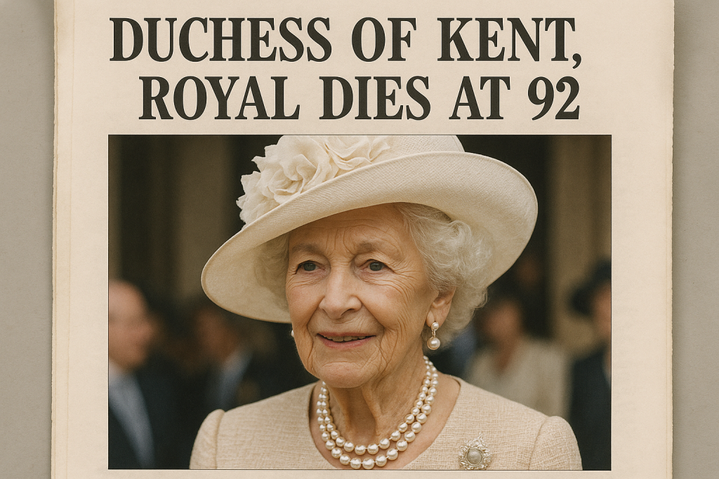 Duchess of Kent, British Royal Family, Wimbledon History, Jana Novotná, Royal Deaths, Katharine Worsley, Royal Compassion, UK News, Tennis History, Royal Legacy