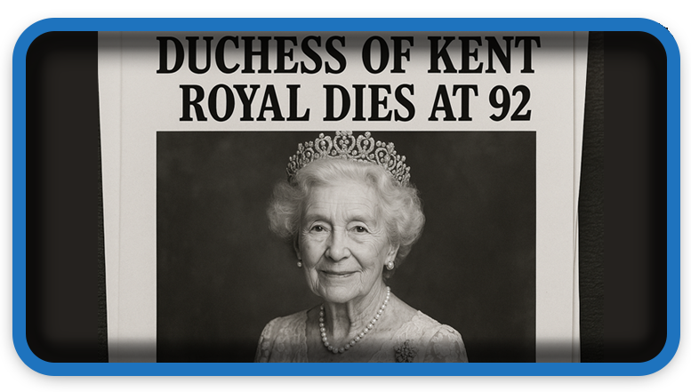 Katharine, Duchess of Kent, has died at the age of 92