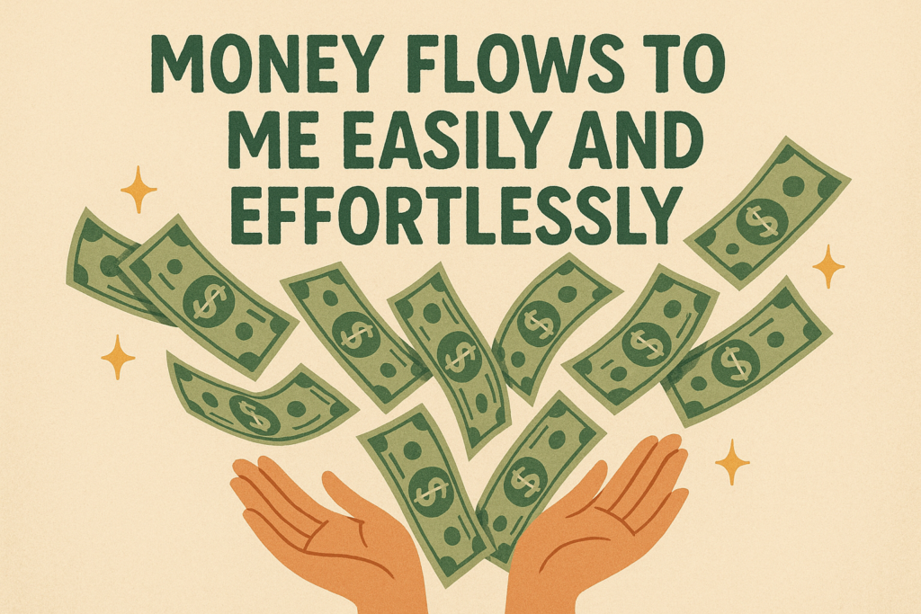 Money Flows to Me Easily and Effortlessly