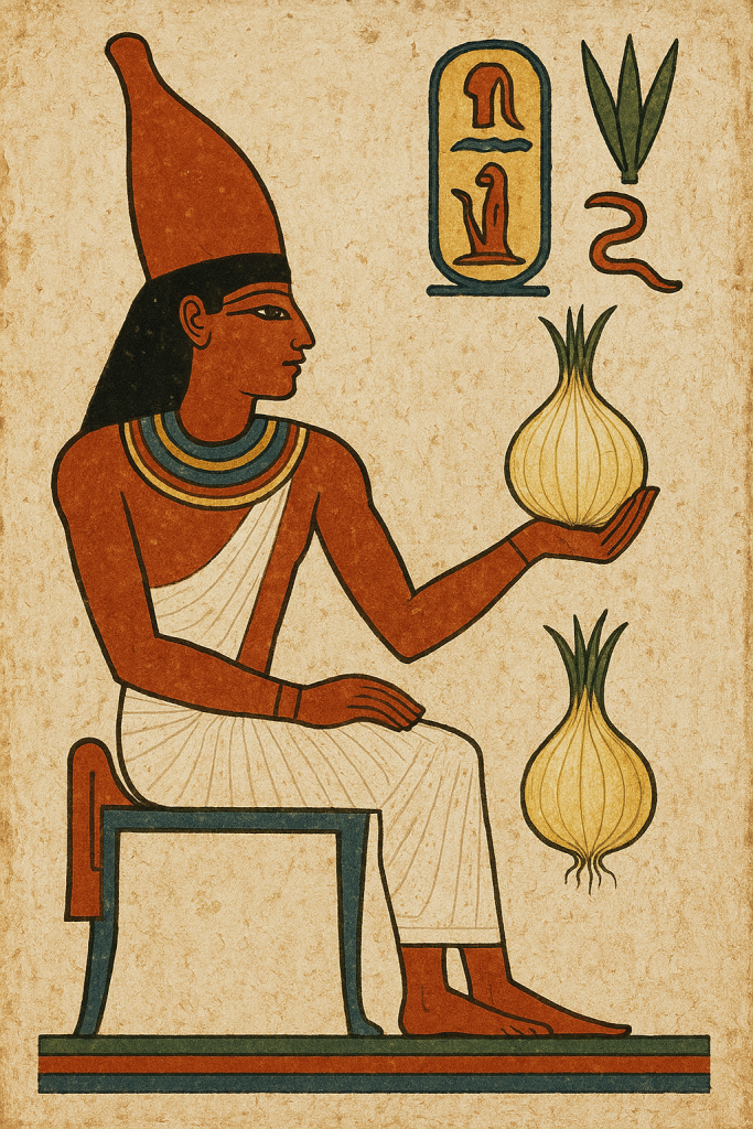 Onion in Ancient Egypt