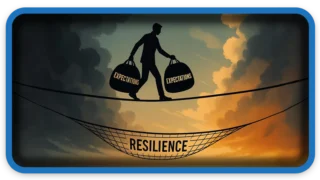 People with Very High Expectations Have Very Low Resilience