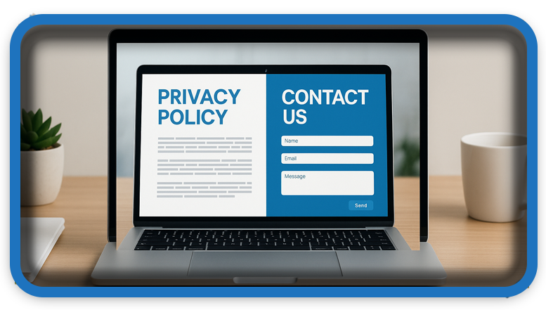 Privacy Policy and Contact page important for AdSense approval?