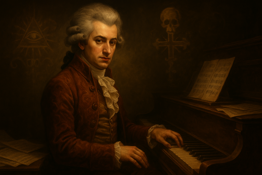 The secret of Mozart lies in his genius, blending natural talent, perfect pitch, extraordinary memory, and deep emotional intelligence. T