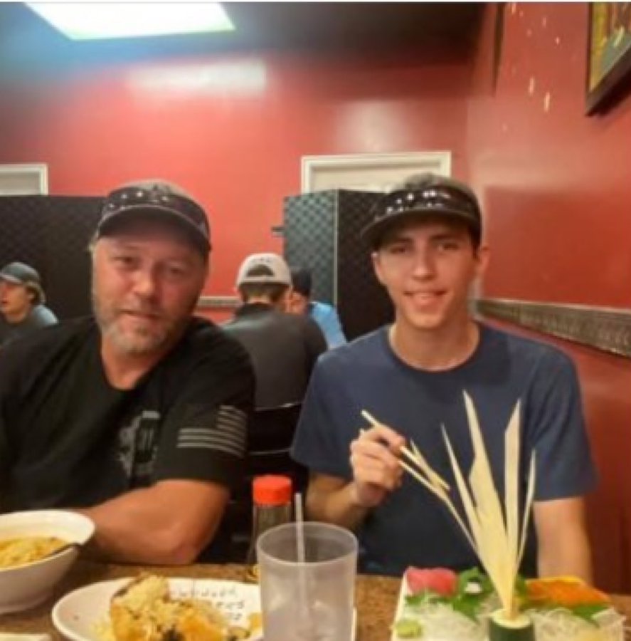 Tyler Robinson's father for turning him in