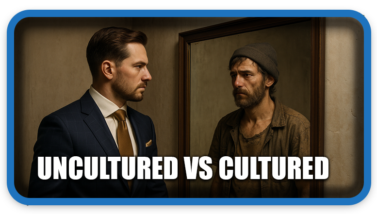 Uncultured vs Cultured: The Rich Man and The Poor Man