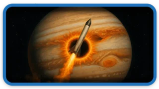 What Would Happen If You Flew a Rocket Straight Through Jupiter