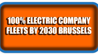 100% Electric Company Fleets by 2030 Brussels