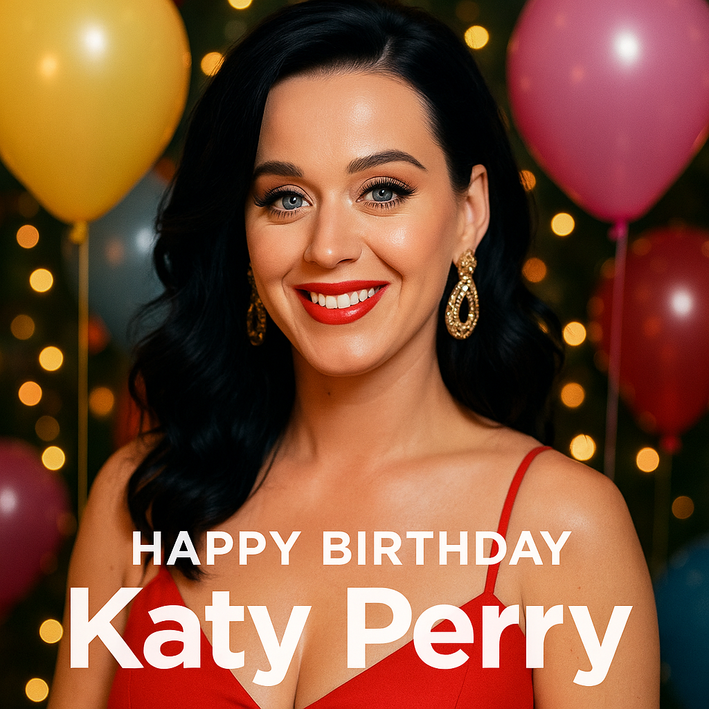 Happy Birthday, Katy Perry
