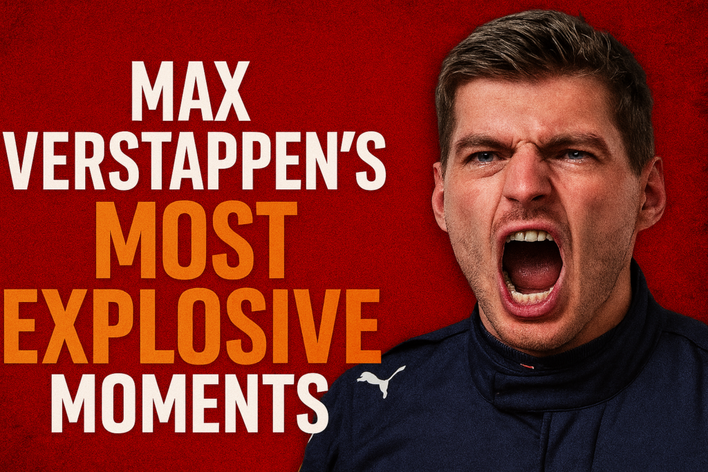 Max Verstappen’s Most Explosive Moments