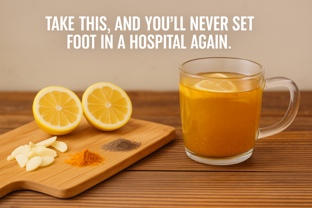 Take This Natural Drink and You’ll Never Need the Hospital Again